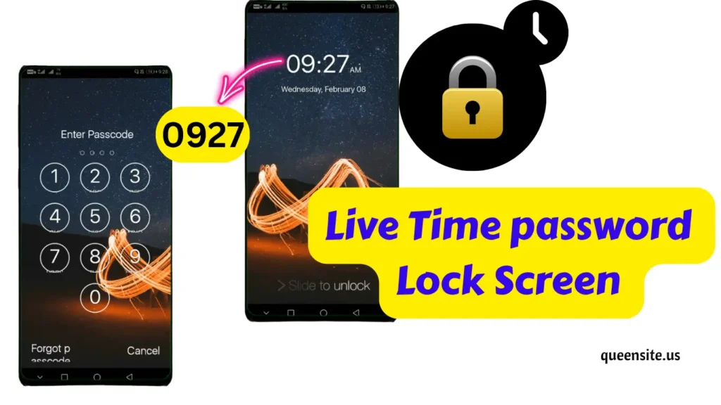 Screen Lock Time Password Screen Lock Time Password