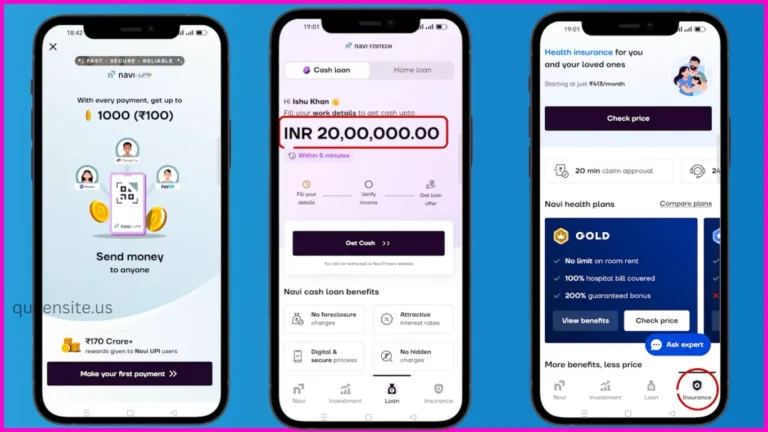 Navi UPI Investments & Loans