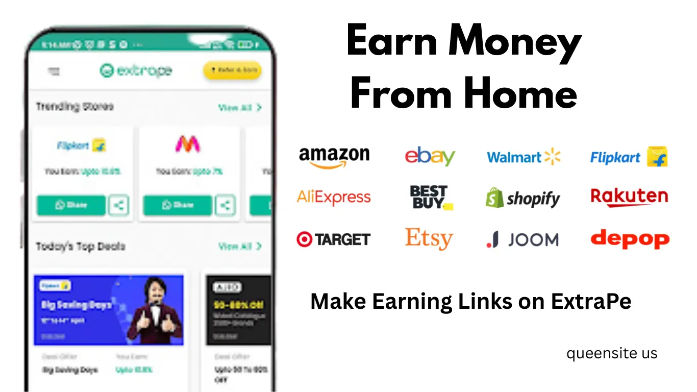 Extrape app affiliate marketing India