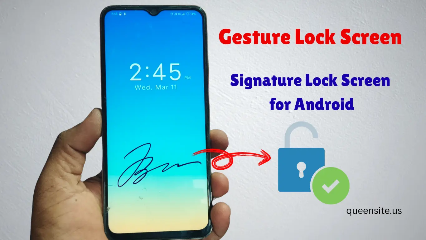 Signature Lock Screen for Android