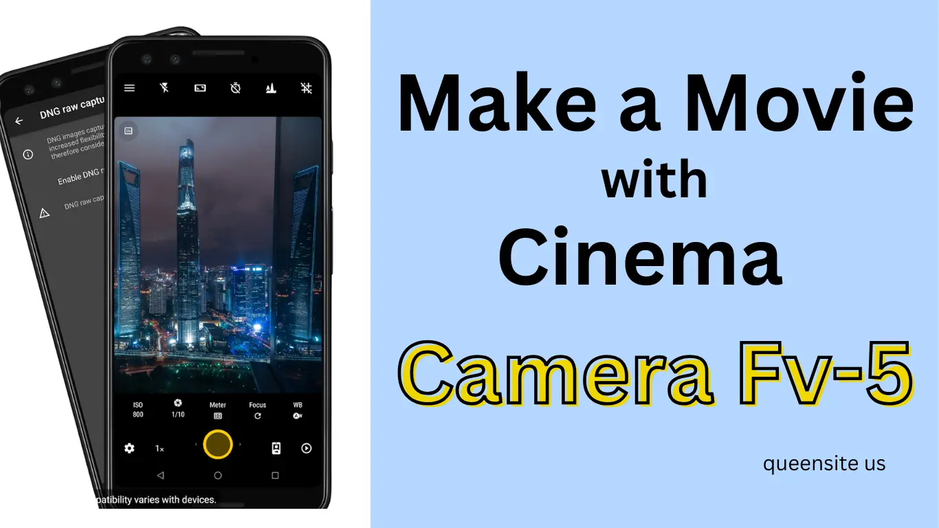 FV‑5 Lite Night Mode Camera App